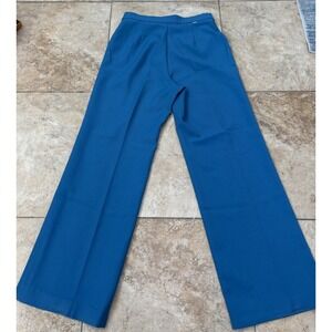 Levi Strauss Vintage 70s Retro Classic Womens 30" Turquoise High Waisted Pants